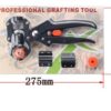 pruning shears and gardening tools: complete grafting set