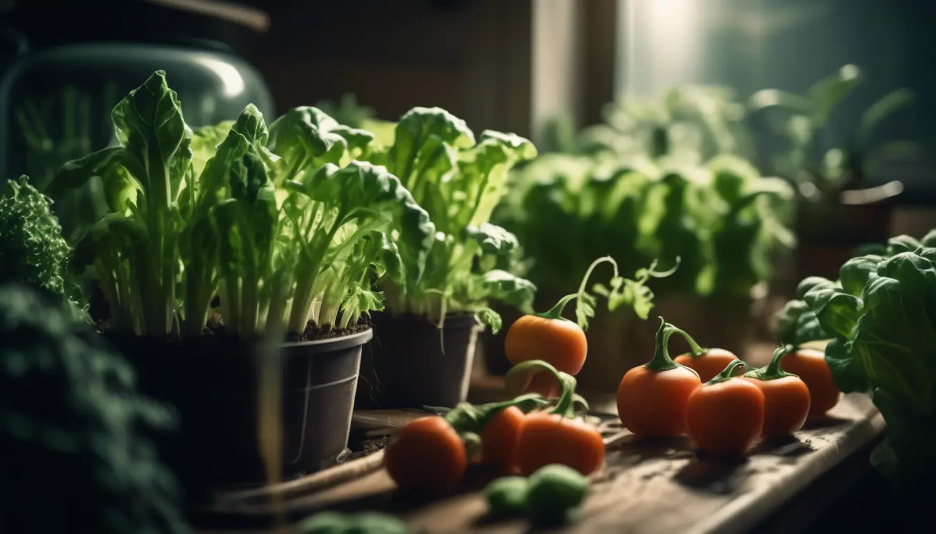 grow vegetables indoors: solving common challenges