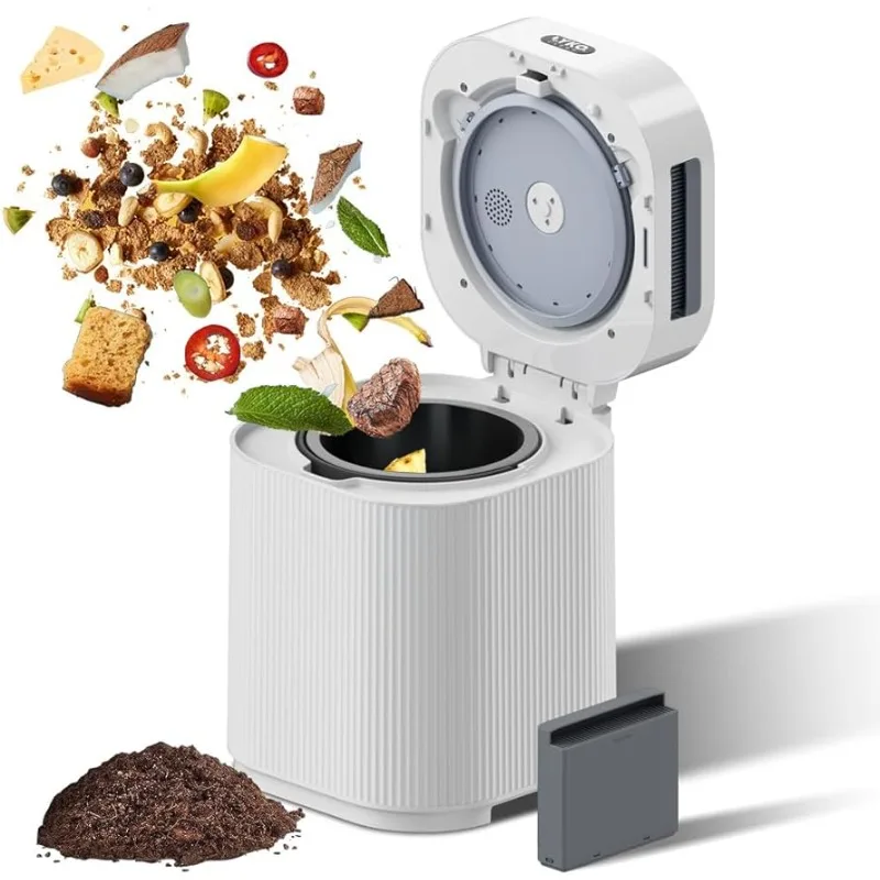 effectively manage odor in your compost bin | upgraded lyko electric kitchen composter & compactor