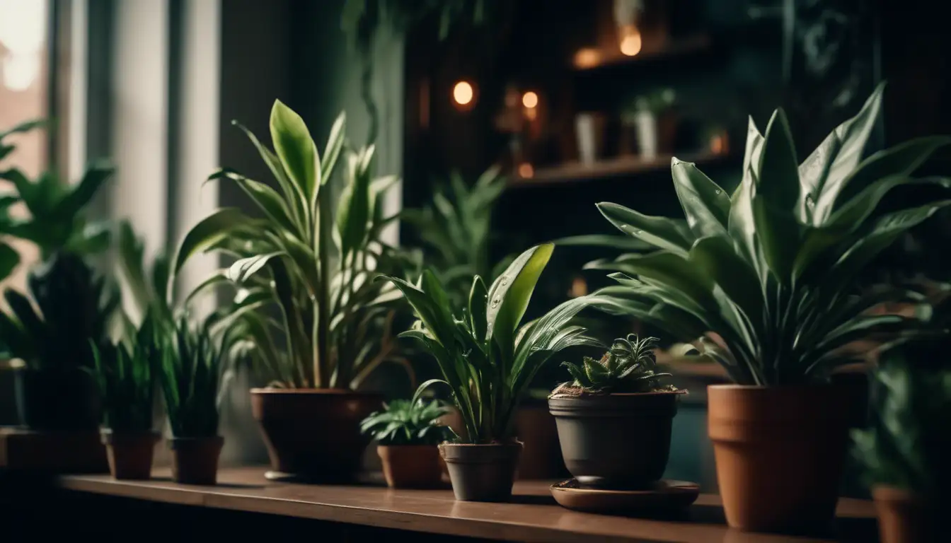 best low-light houseplants for beginners with easy care and air purification benefits