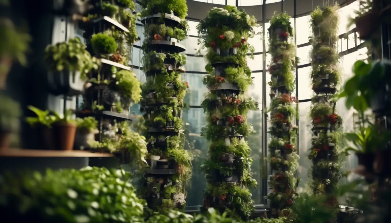 how can a vertical garden tower solve your small space gardening problems?