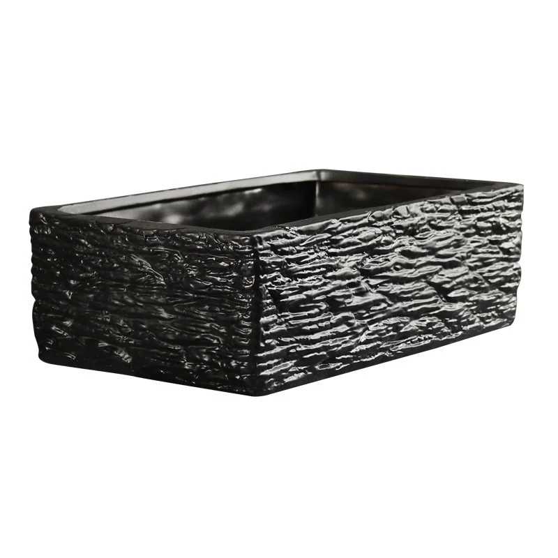 825E84C0-9820-49A1-Ad5C-4A18976D63D0.Webp simple rectangular stoneware hydroponic flowerpot