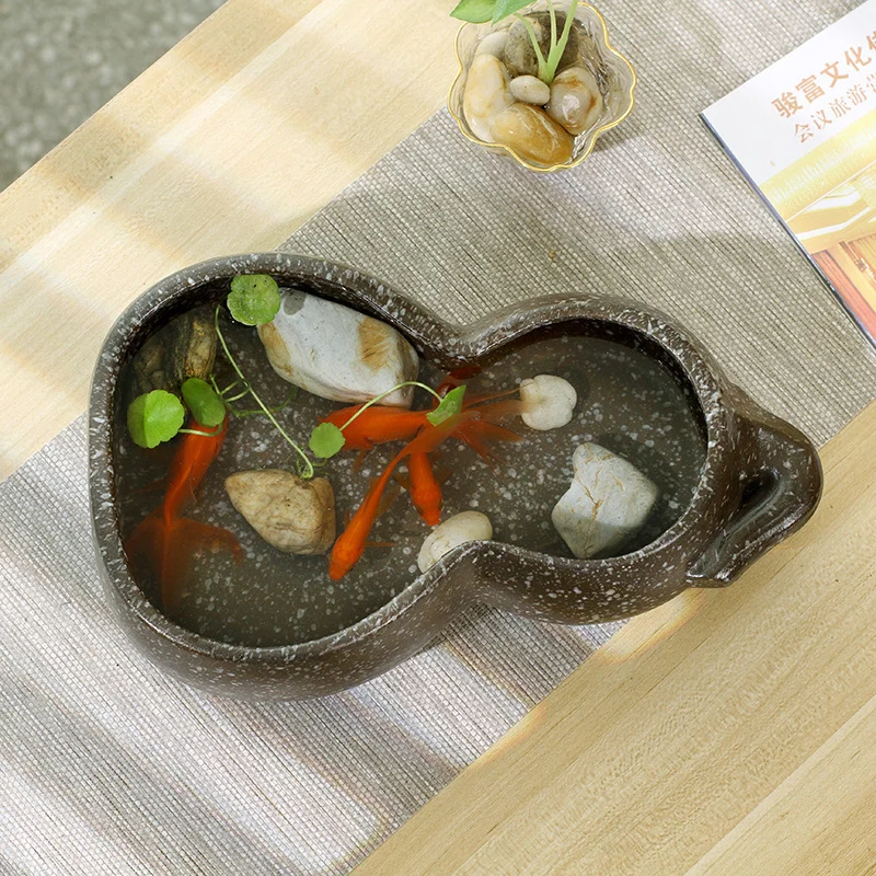 A44512Ba-A033-4190-9655-B841E1774759.Webp gourd large ceramic personality hydroponic flowerpot