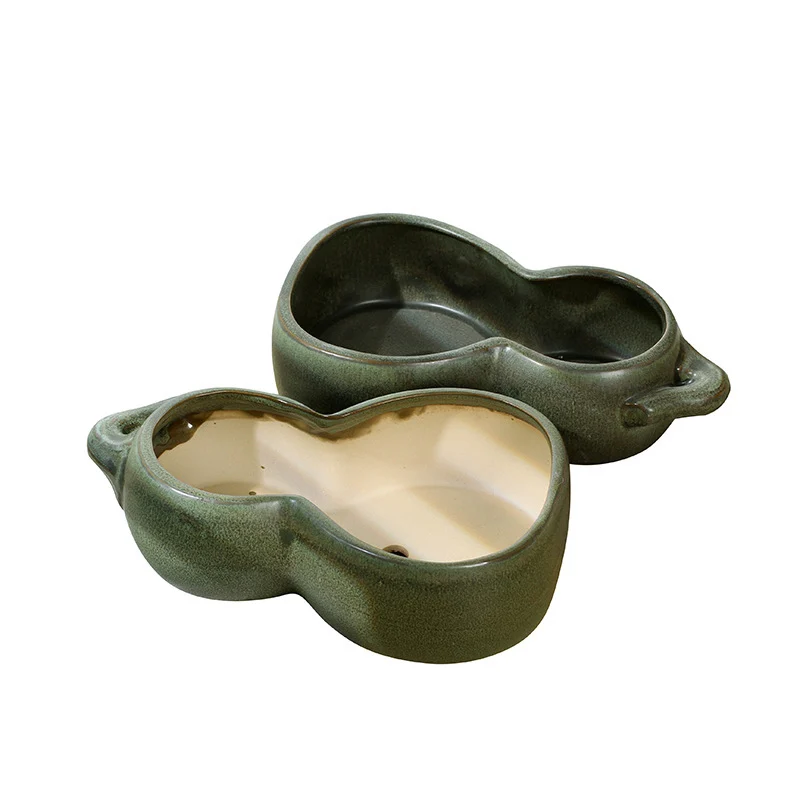 E681Efdc-Fea7-41F2-A439-1Be50949Ad29.Webp gourd large ceramic personality hydroponic flowerpot