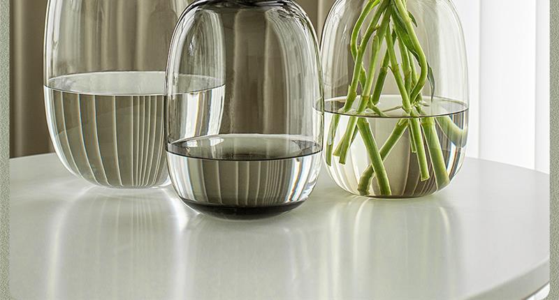 Flower Arrangement Glass Transparent Hydroponic Vase Decoration 5