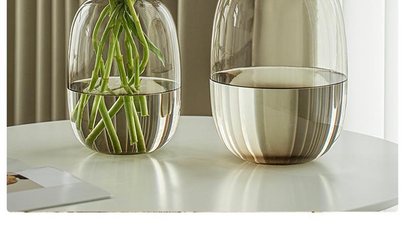 Flower Arrangement Glass Transparent Hydroponic Vase Decoration 13