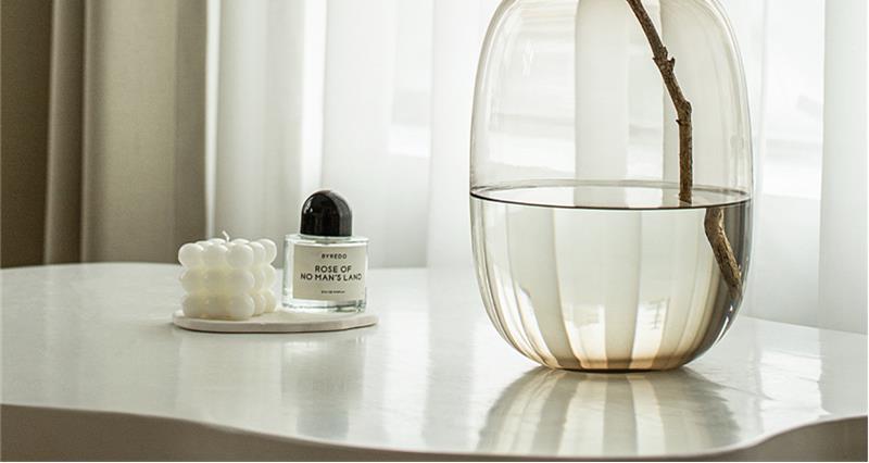 Flower Arrangement Glass Transparent Hydroponic Vase Decoration 6