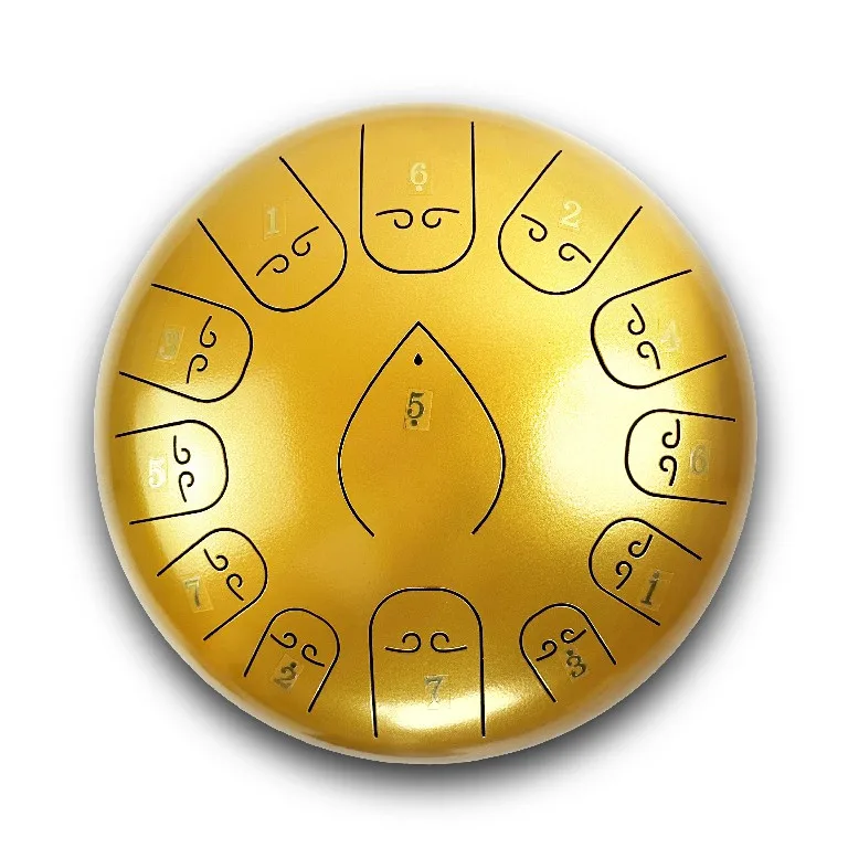 Rain Drum &Amp; Handpan Musical Instrument C Key Tongue Drum 3