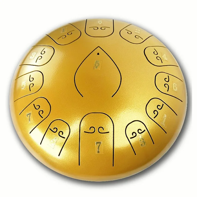 Rain Drum &Amp; Handpan Musical Instrument C Key Tongue Drum 4