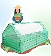 Raised Garden Bed With Crop Cage Plant Protection Net Tent And Shade Cloth Kit 4