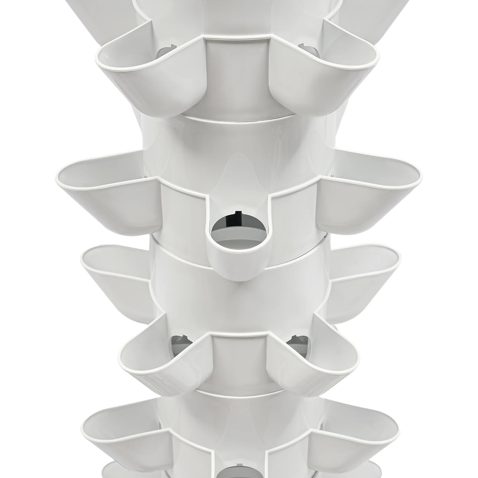 Hydroponic Growing Tower - 50 Holes Vertical Vegetable Plant Tower 7