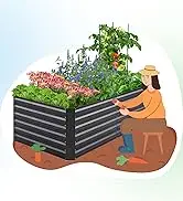 Raised Garden Bed With Crop Cage Plant Protection Net Tent And Shade Cloth Kit 5