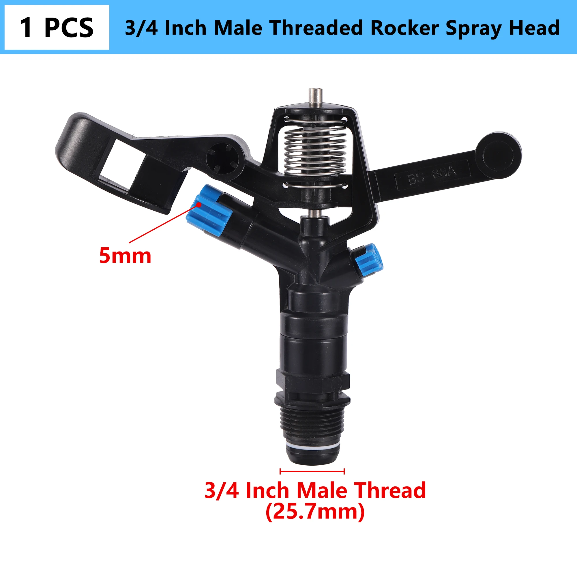 Rocker Sprinklers 360 Angle Rotating Sprinkler 4