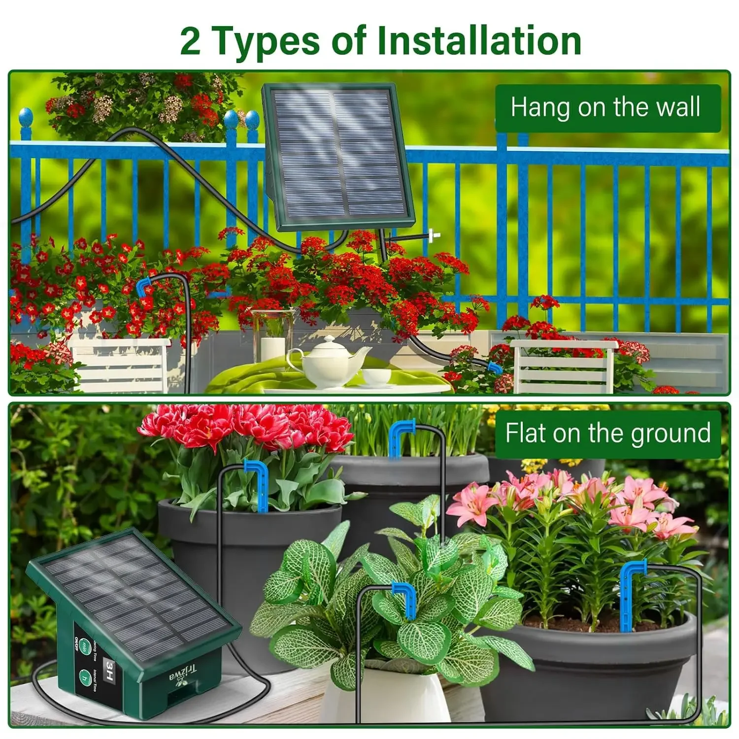 Automatic Drip Irrigation System For Garden Balcony 7