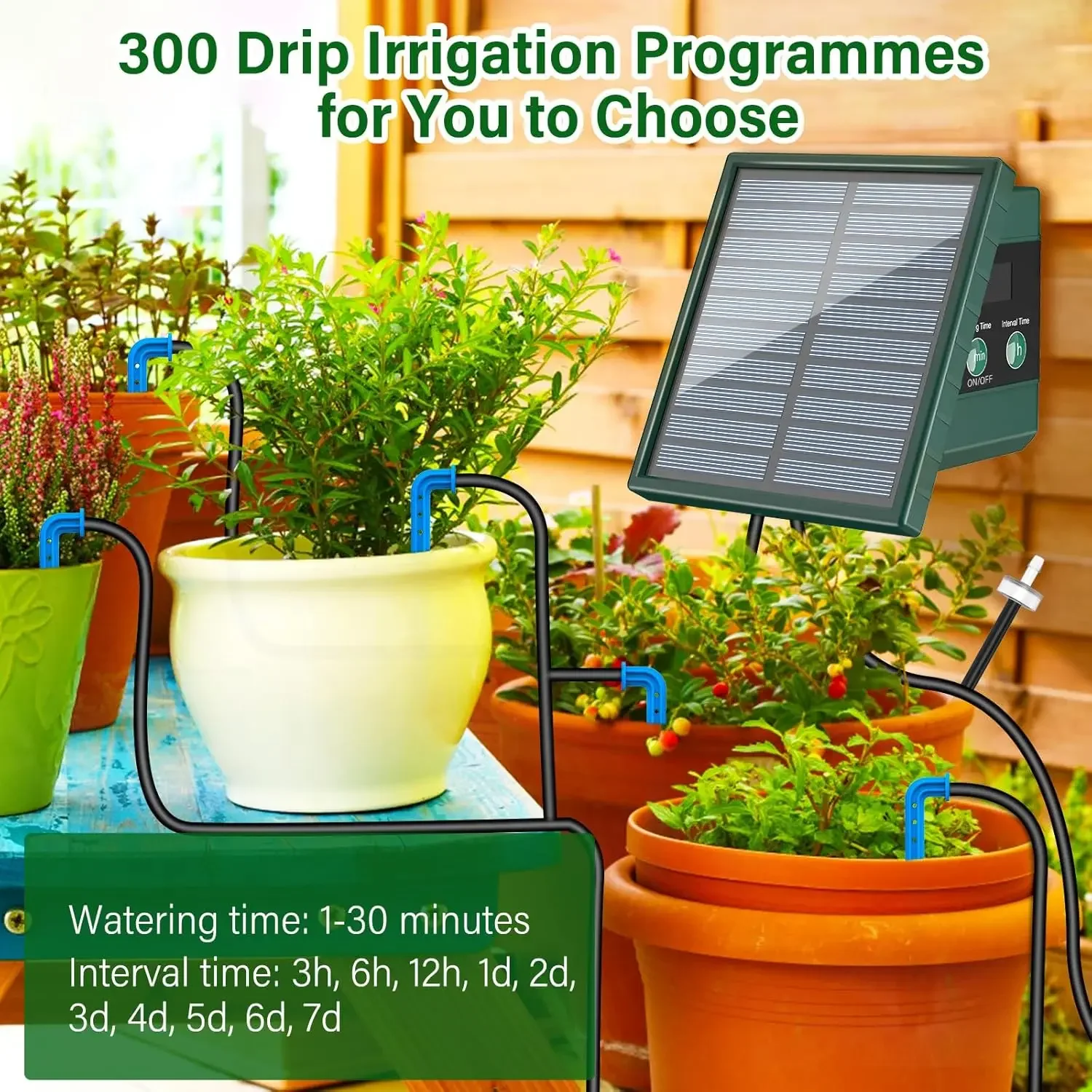 Automatic Drip Irrigation System For Garden Balcony 4