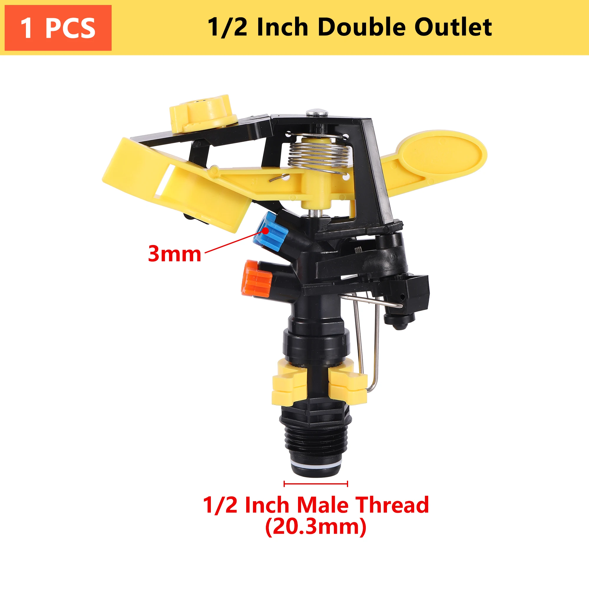 Rocker Sprinklers 360 Angle Rotating Sprinkler 5