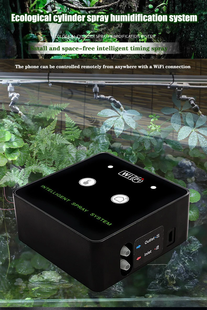 Automatic Mist Rainforest Sprayer Wifi Control 2