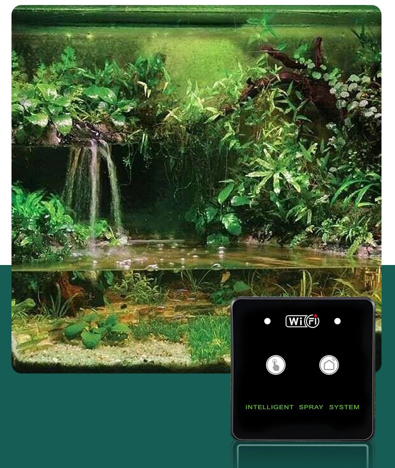 Automatic Mist Rainforest Sprayer Wifi Control 4
