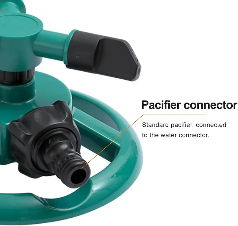 Rotating Sprinkler Nozzle 360° Auto-Rotating Sprinkler Nozzle Garden Sprinkler- Adjustable Spray Patterns For Lawn/Agricultural Irrigation Water-Saving 10
