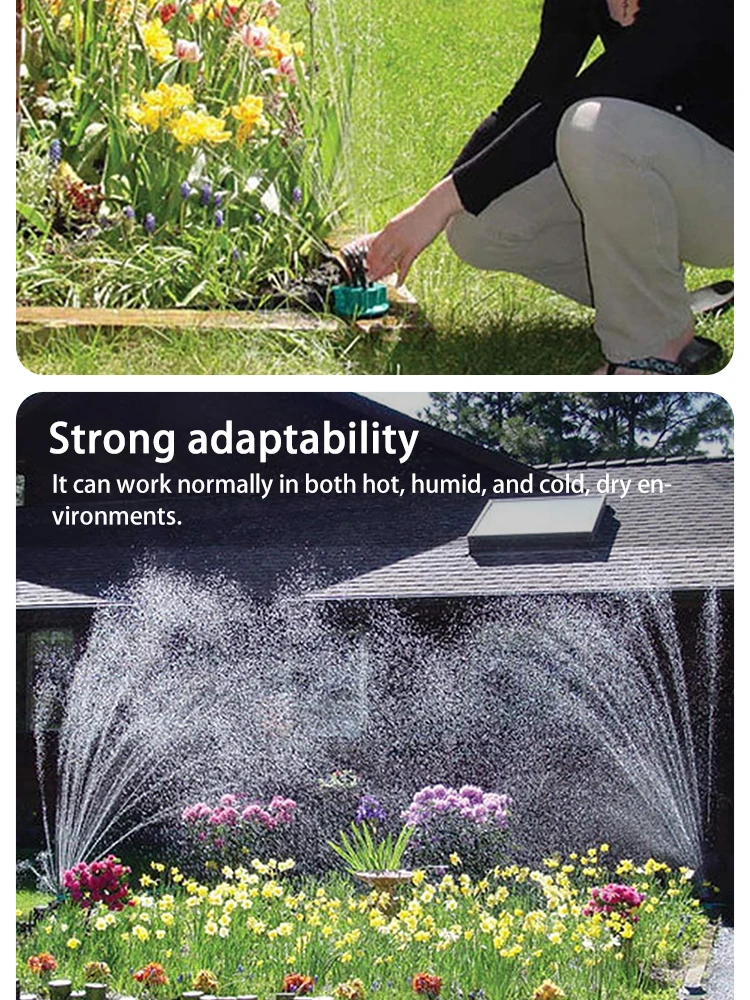 Automatic Garden Sprinklers 360 Degree Rotation System 7