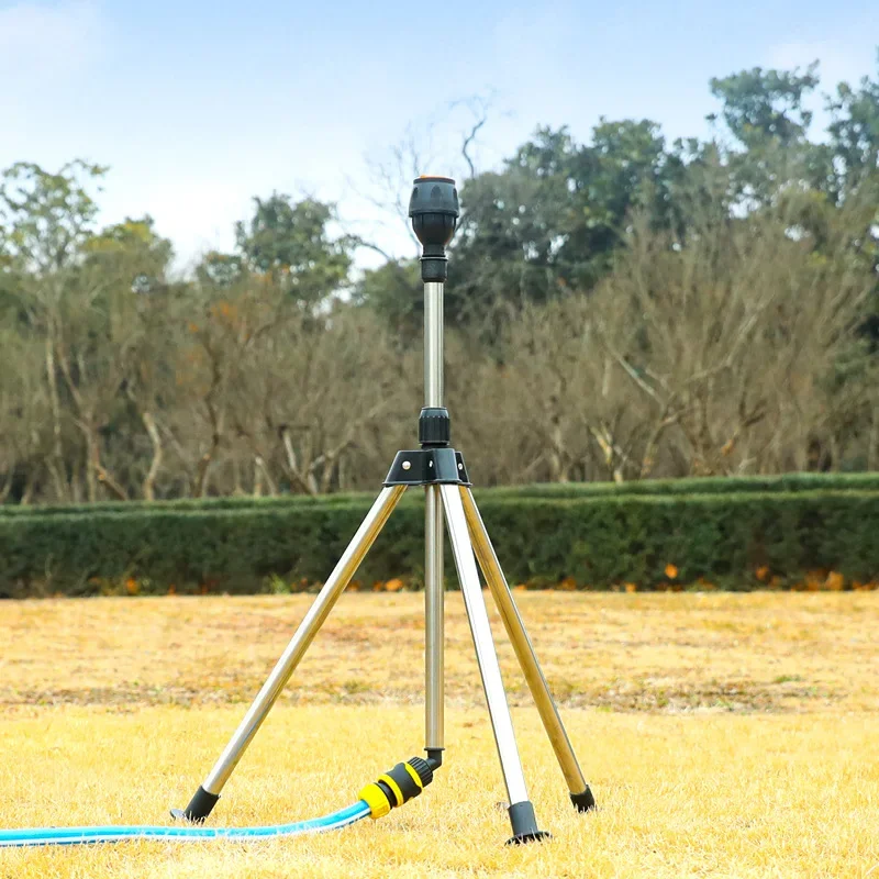 Automatic Rotating Sprinkler Stainless Steel Tripod Set 9