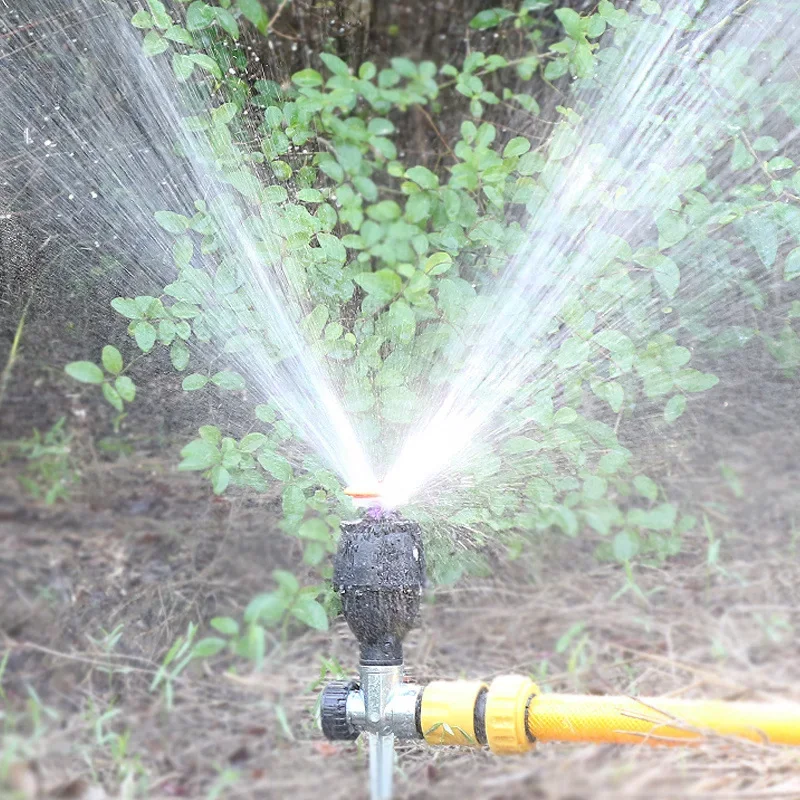 Automatic Rotating Sprinkler Stainless Steel Tripod Set 7