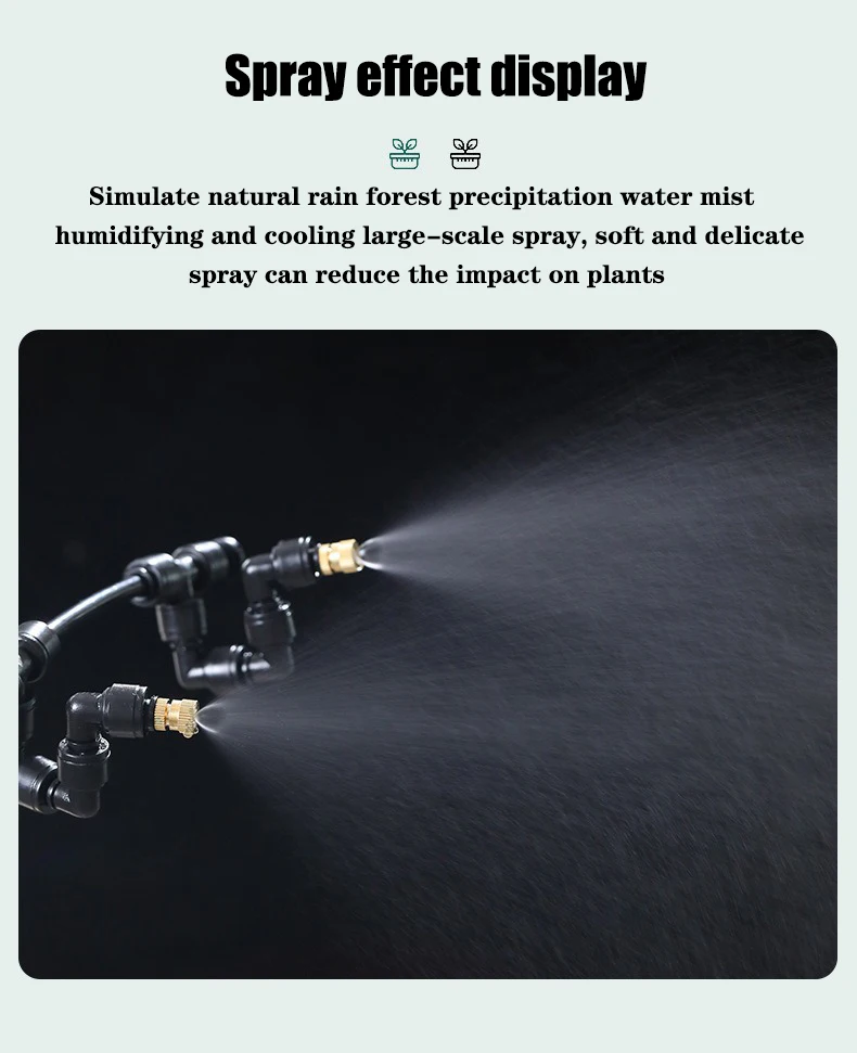 Automatic Mist Rainforest Sprayer Wifi Control 3