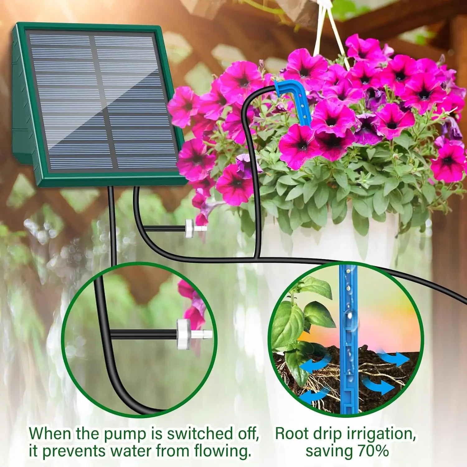 Automatic Drip Irrigation System For Garden Balcony 5
