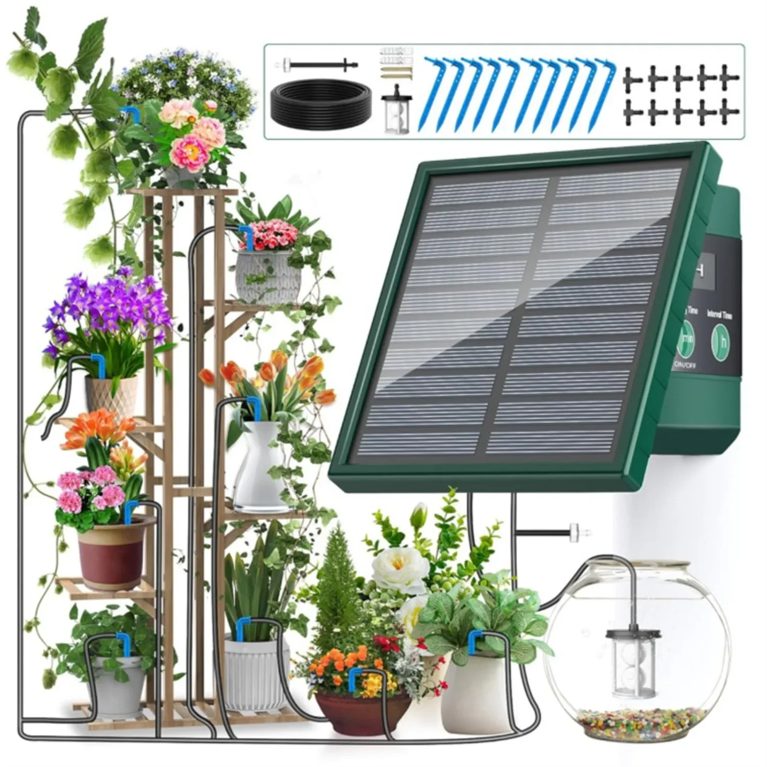 Automatic Drip Irrigation System For Garden Balcony 2