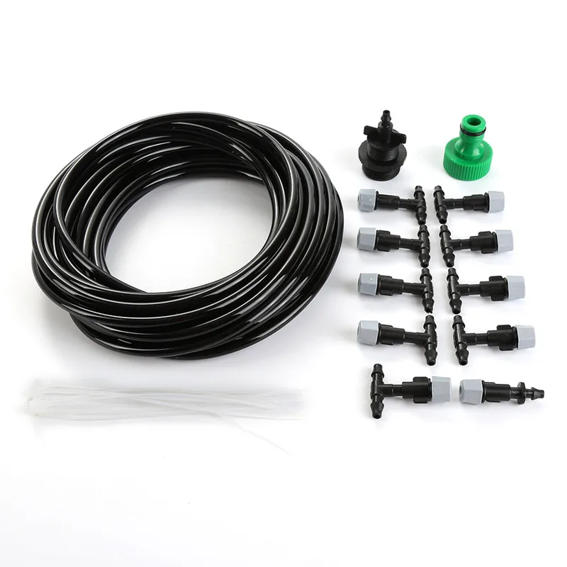 Outdoor Misting Cooling System Mist Sprinkler Nozzle Plant Irrigation Water Mister Nozzles Set Garden Supplies Irrigation Tool 8