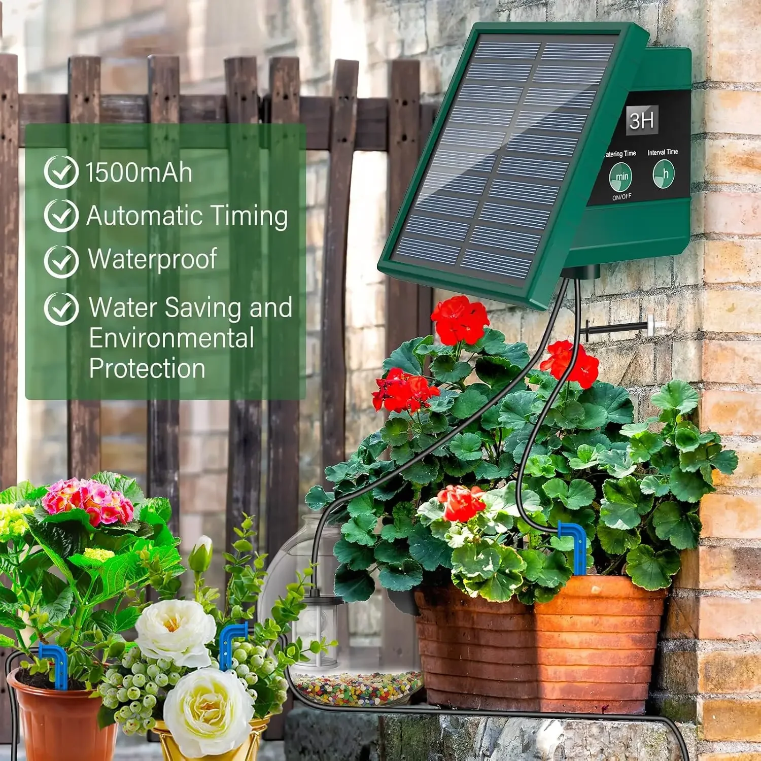 Automatic Drip Irrigation System For Garden Balcony 3