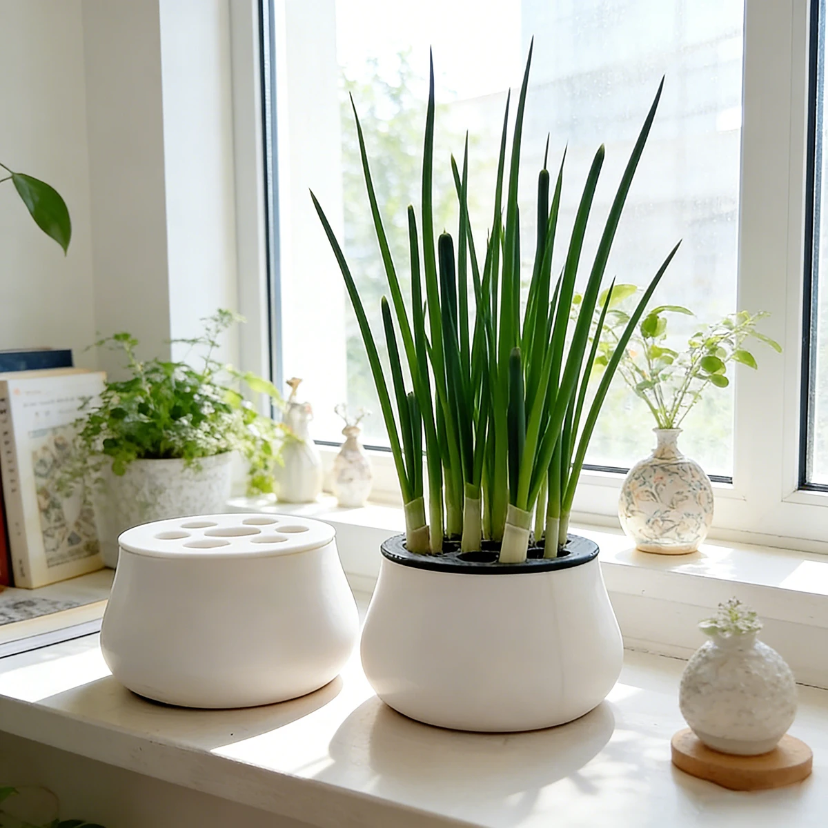 3D Printed Hydroponic Kit - Soil-Free Indoor Planter Pot 4