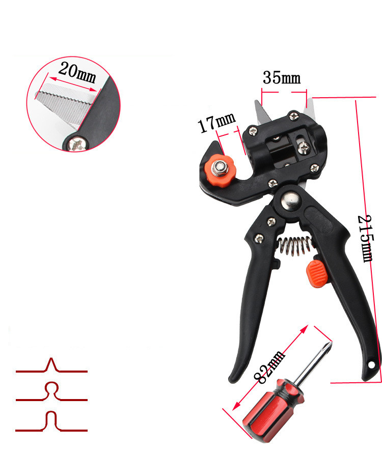 Pruning Shears and Gardening Tools: Complete Grafting Set 8