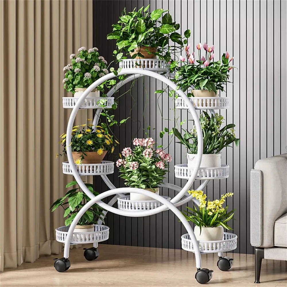 Multi-Shelf Metal Plant Stand Premium 6-Tier Space-Saving Flower Pot Organizer 2 s3a7b8b85b6d34264aa75a28bbc5790fcg